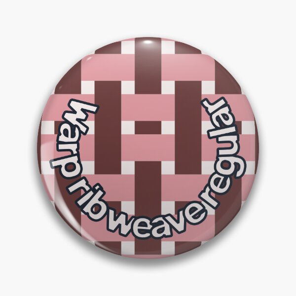 Item preview, Fabric Weave Types #06 - Warp Rib Weave Regular Pattern - Ivory and Rose designed and sold by DesignCentrum.