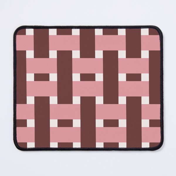 Item preview, Fabric Weave Types #06 - Warp Rib Weave Regular Pattern - Ivory and Rose designed and sold by DesignCentrum.