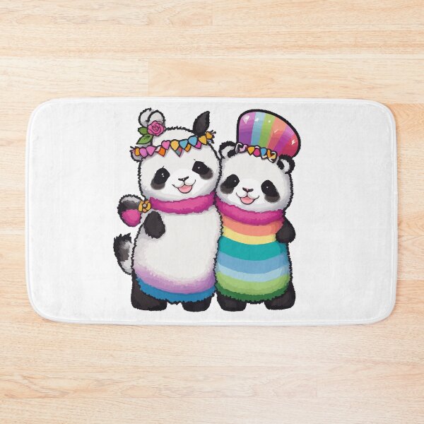 Item preview, Proud Panda Pride: Whimsical Sticker Set Celebrating LGBTQ+ Pride with Adorable Pandas, Spreading Love, Acceptance, and Joy designed and sold by Koolzilla.