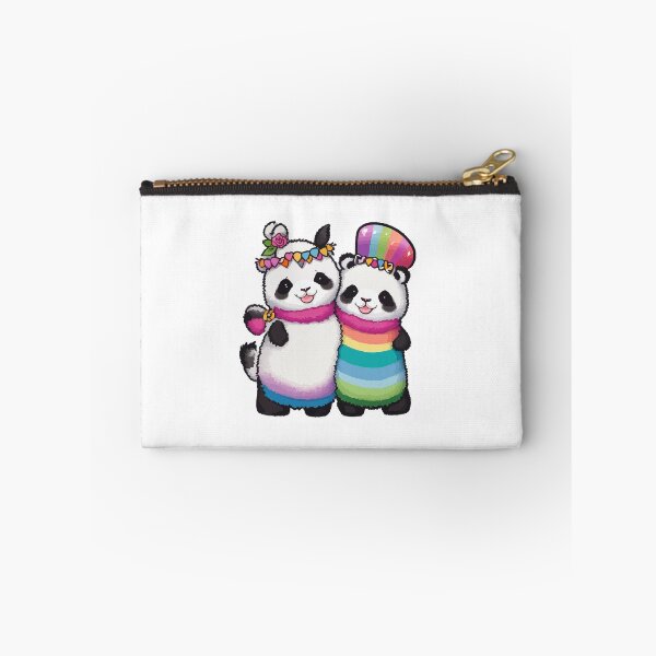 Item preview, Proud Panda Pride: Whimsical Sticker Set Celebrating LGBTQ+ Pride with Adorable Pandas, Spreading Love, Acceptance, and Joy designed and sold by Koolzilla.
