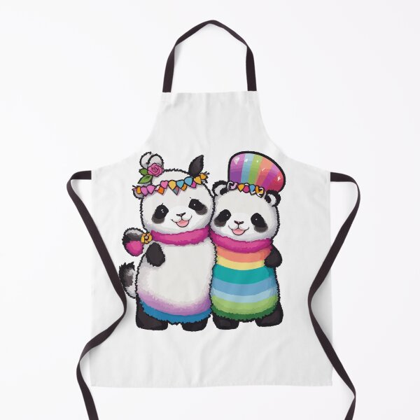 Item preview, Proud Panda Pride: Whimsical Sticker Set Celebrating LGBTQ+ Pride with Adorable Pandas, Spreading Love, Acceptance, and Joy designed and sold by Koolzilla.