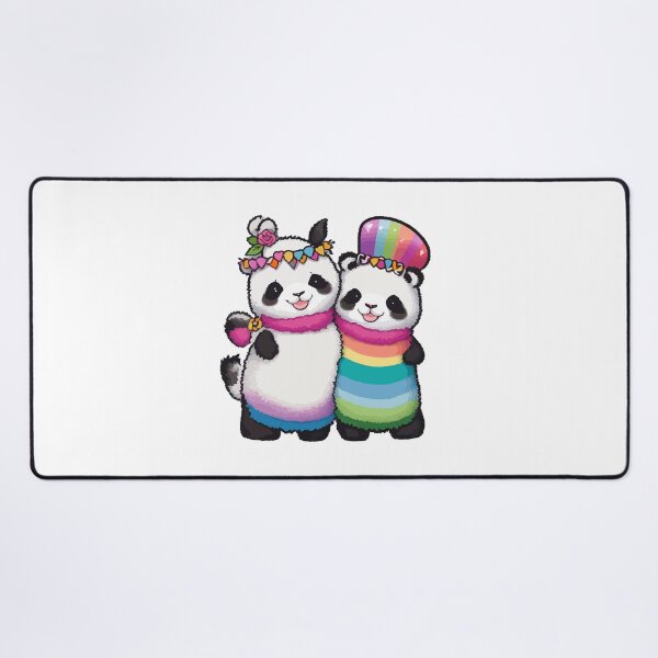 Item preview, Proud Panda Pride: Whimsical Sticker Set Celebrating LGBTQ+ Pride with Adorable Pandas, Spreading Love, Acceptance, and Joy designed and sold by Koolzilla.