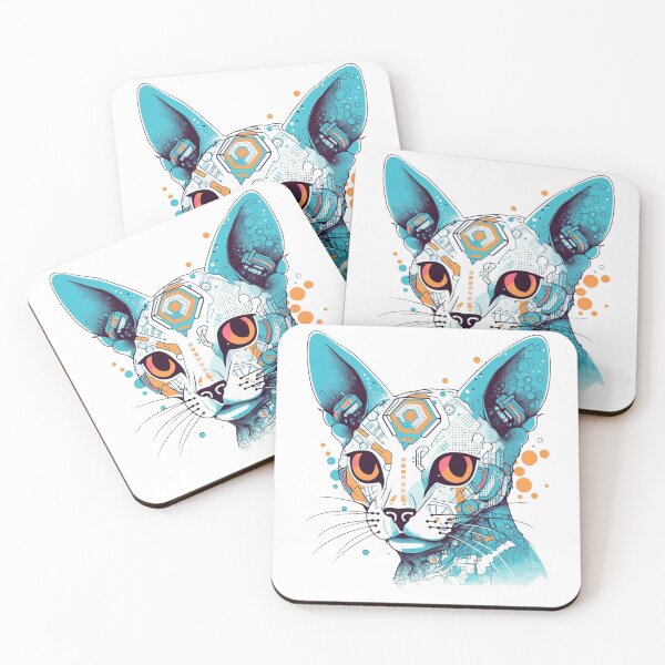 Item preview, Ocicat Techwear - Futuristic High-Tech Design for Intelligent Feline Breeds designed and sold by DooodleGod.