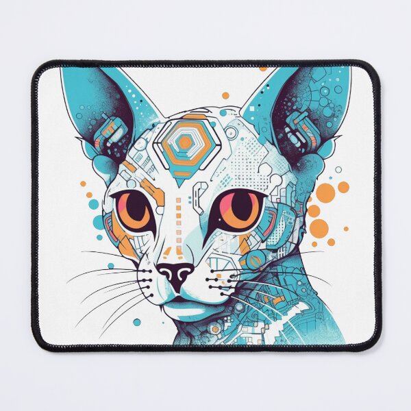 Item preview, Ocicat Techwear - Futuristic High-Tech Design for Intelligent Feline Breeds designed and sold by DooodleGod.