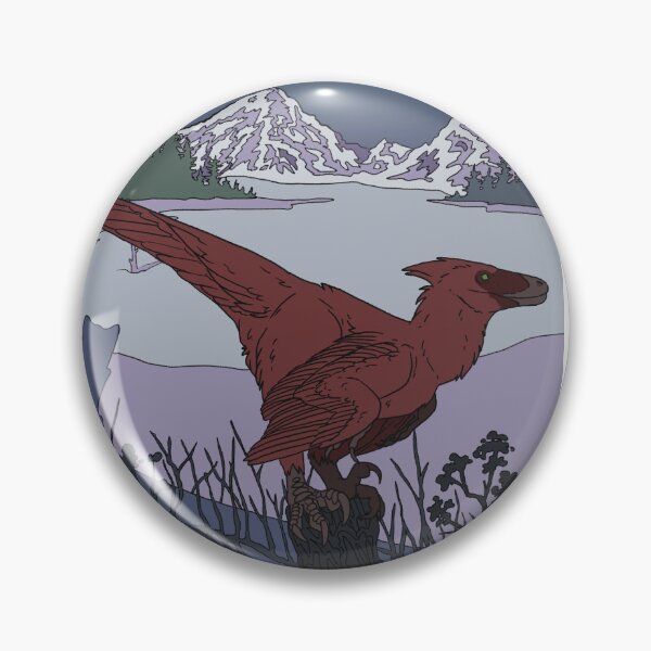 Item preview, Winter Dromaeosaurus designed and sold by TrueGrittArt.