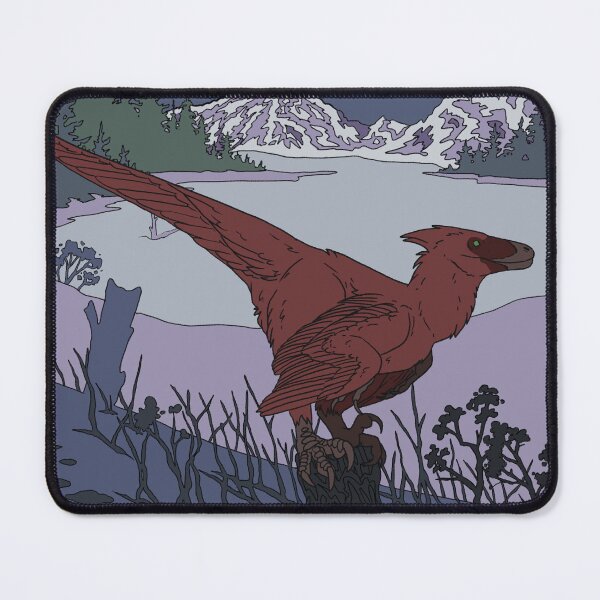 Item preview, Winter Dromaeosaurus designed and sold by TrueGrittArt.