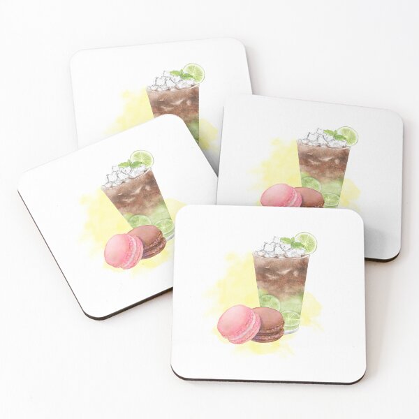 Item preview, Macaroons And Cold Latte designed and sold by ByAllyAlly.