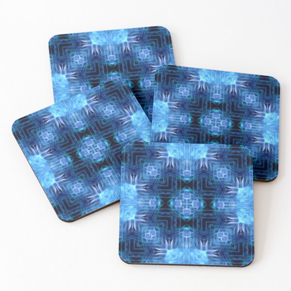 Item preview, blue diamond on repeat concentric squares designed and sold by effervescence.