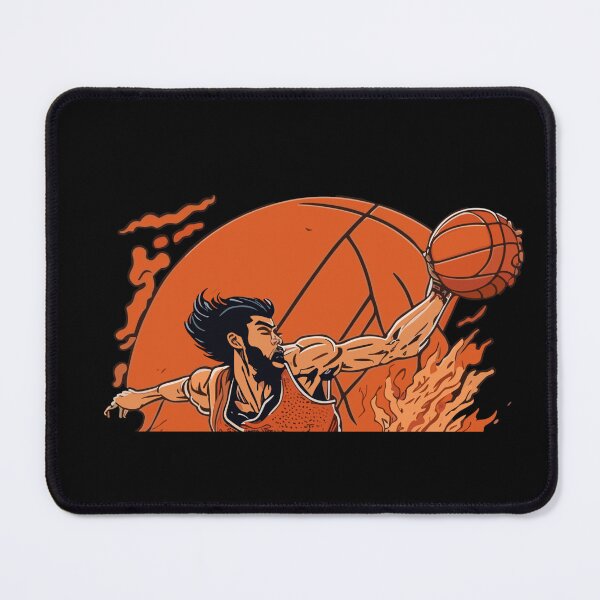 Item preview, anime basketball in flames designed and sold by MacLis.
