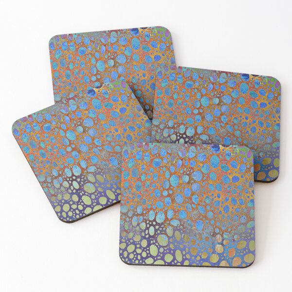 Item preview, BASIC INSTINCT Multi Color Abstract of Bubbles designed and sold by LynnieLangArt.