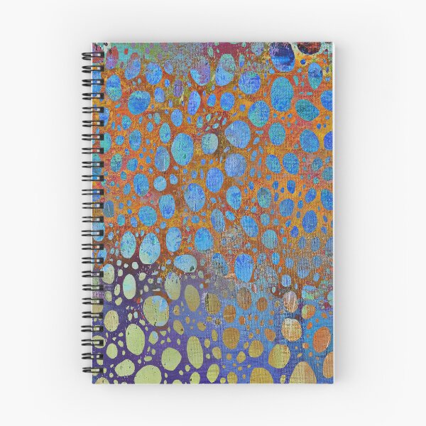 Item preview, BASIC INSTINCT Multi Color Abstract of Bubbles designed and sold by LynnieLangArt.