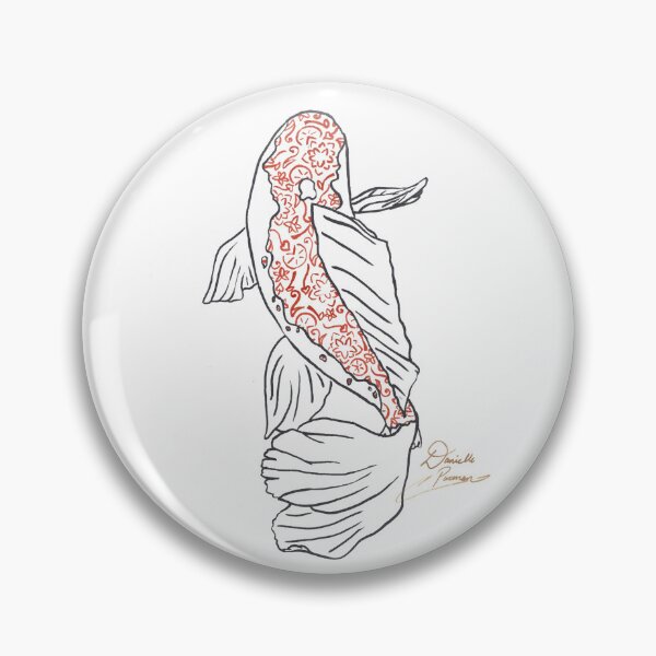 Artikelvorschau, Copic - Orange Koi entworfen und verkauft von Danielle Paxman.