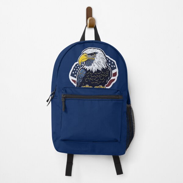 Item preview, Pint-Sized Majestic Bald Eagle with American Flag Design designed and sold by EcstaticArt.