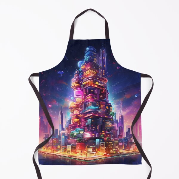 Item preview, Futuristic City Landscape designed and sold by Craft-Vision.