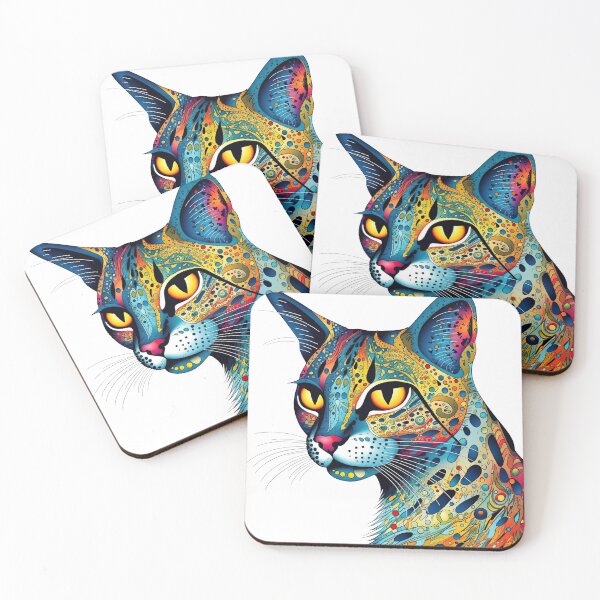 Item preview, Ocicat Prints - Fanciful Surreal Designs for Cat designed and sold by DooodleGod.