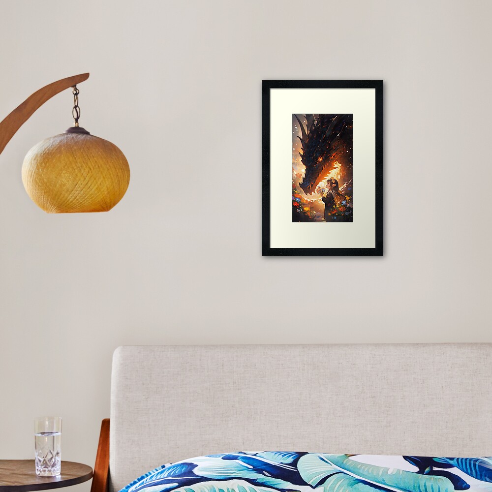 Item preview, Framed Art Print designed and sold by CasualCommander.