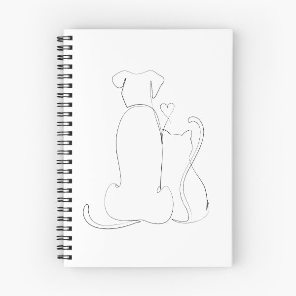 Item preview, Cat and Dog designed and sold by Tinteria.