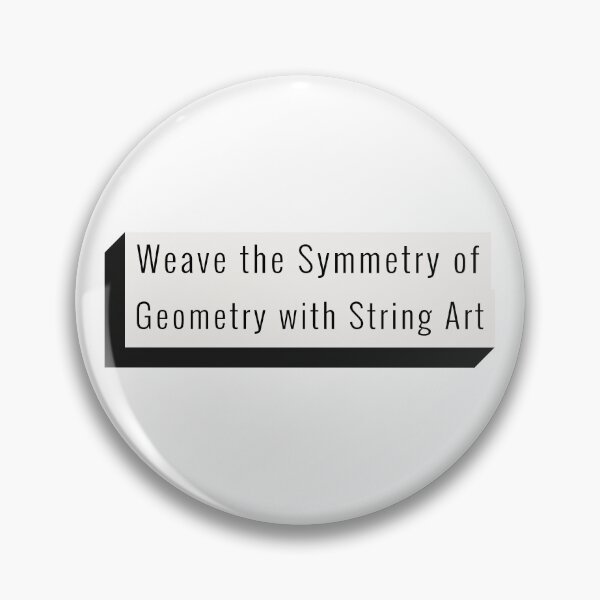 Item preview, Weave the Symmetry of Geometry with String Art designed and sold by ukSubhanart.