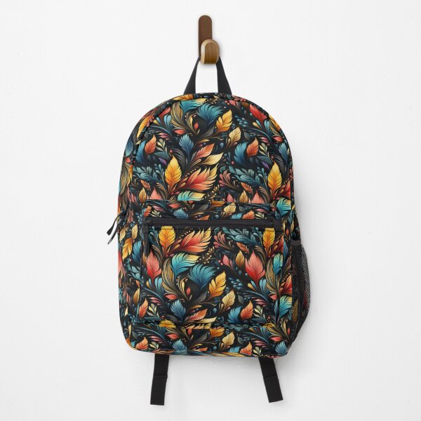 Item preview, Bohemian Colorful Feather Print designed and sold by MichaelRBubb.