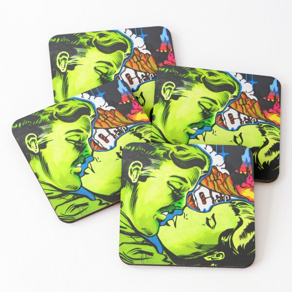 Item preview, Street Art - Graffiti kiss designed and sold by StreetPretty.