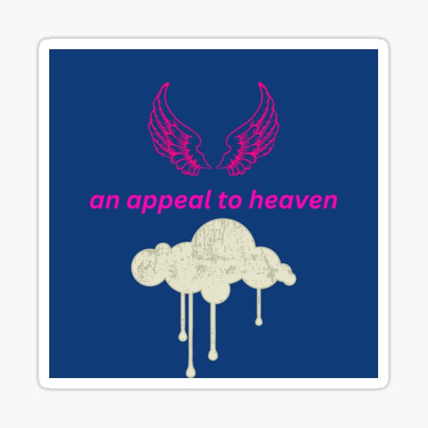an appeal to heaven design Sticker