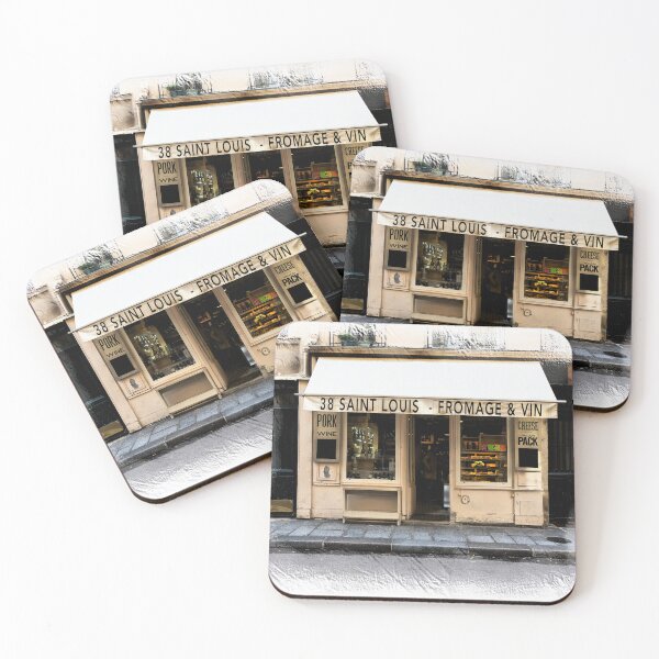 Item preview, Cheese and Wine Shop Paris designed and sold by Lynn Bolt.
