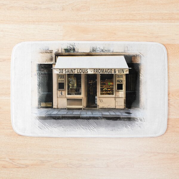 Item preview, Cheese and Wine Shop Paris designed and sold by Lynn Bolt.