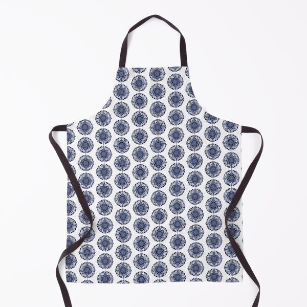 Item preview, Mandala of blue and white colors designed and sold by DreamscapePixel.