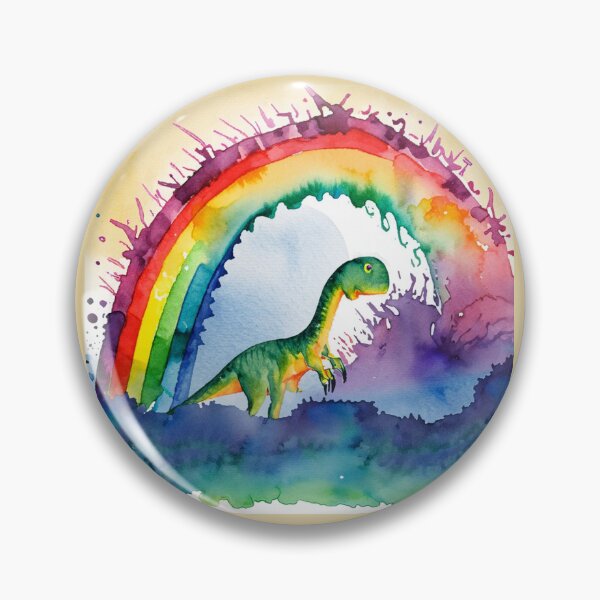 Item preview, Dino in the rainbow designed and sold by Jasardpu.