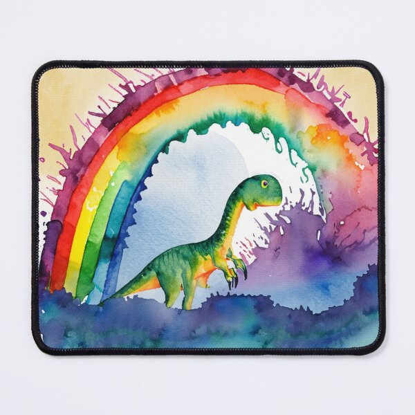 Item preview, Dino in the rainbow designed and sold by Jasardpu.