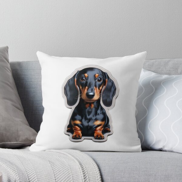 Vista previa del artículo con la obra «perro salchicha divertido», diseñado y vendido por rivelino3.
