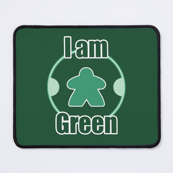 Item preview, I AM GREEN MEEPLE designed and sold by csalvati77.