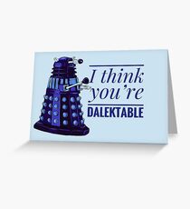 Doctor Who Dalek Valentine Greeting Card