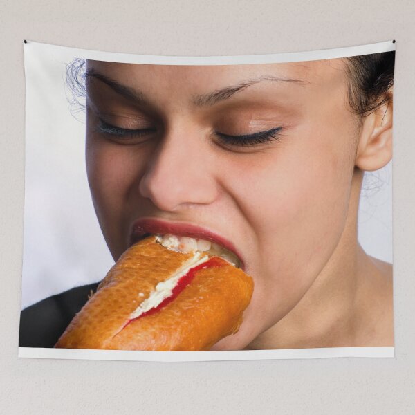 Item preview, Woman Devouring Cream Cake  designed and sold by StephenPower.