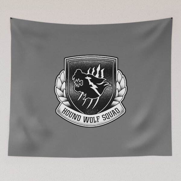 Item preview, Hound Wolf Squad Emblem designed and sold by Lagelantee.