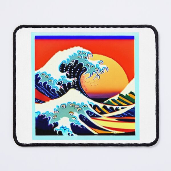 Item preview, A painting of a wave designed and sold by NewAspect.