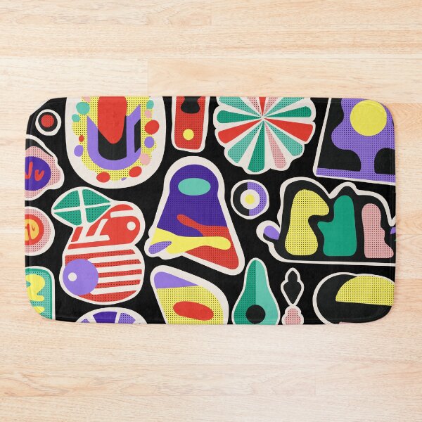 Item preview, Textured Colorful Abstract Doodle Set designed and sold by Jselz.