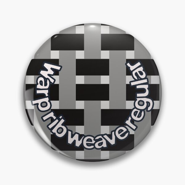 Item preview, Fabric Weave Types #06 - Warp Rib Weave Regular Pattern - Black and Gray designed and sold by DesignCentrum.