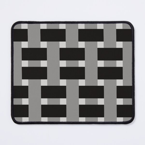 Item preview, Fabric Weave Types #06 - Warp Rib Weave Regular Pattern - Black and Gray designed and sold by DesignCentrum.