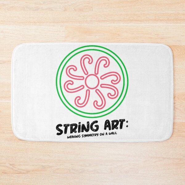 Item preview, String Art: Weaving Symmetry on a wall designed and sold by ukSubhanart.
