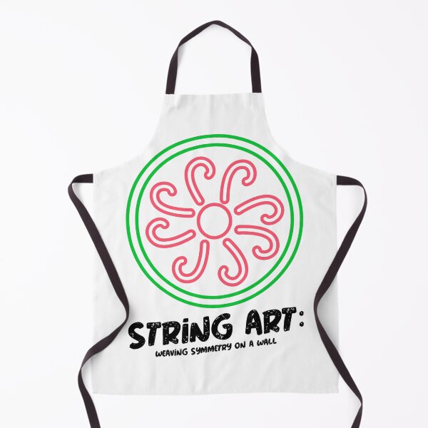 Item preview, String Art: Weaving Symmetry on a wall designed and sold by ukSubhanart.