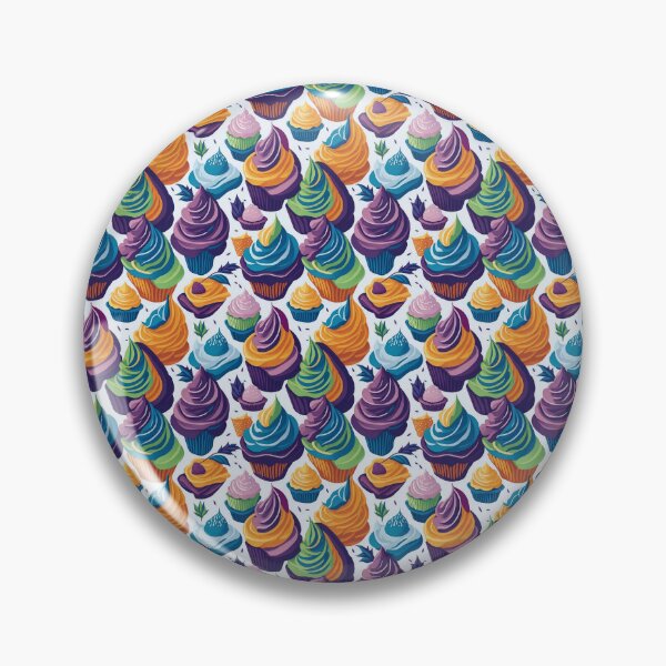 Item preview, Sweet Delights: Seamless Pattern of Cakes and Food designed and sold by UsDesignsArt.