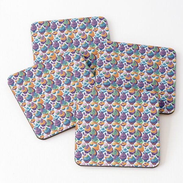 Item preview, Sweet Delights: Seamless Pattern of Cakes and Food designed and sold by UsDesignsArt.