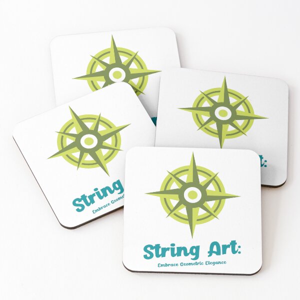 Item preview, Embrace Geometric Elegance with String Art designed and sold by ukSubhanart.
