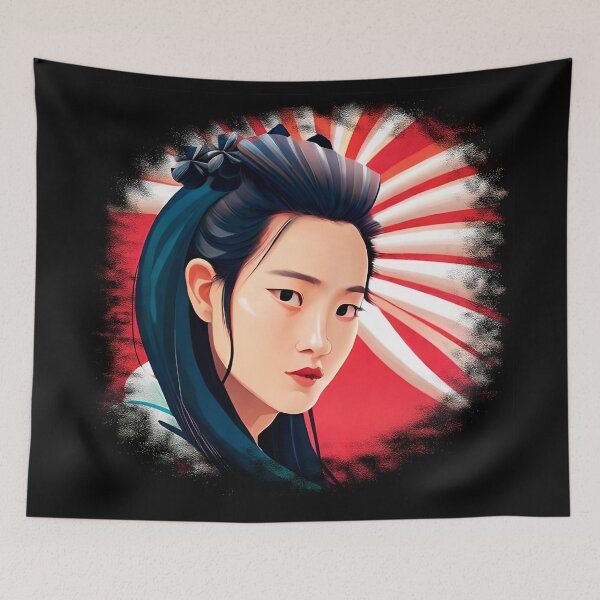 Item preview, Young japanese geisha designed and sold by NIvaTShirt.