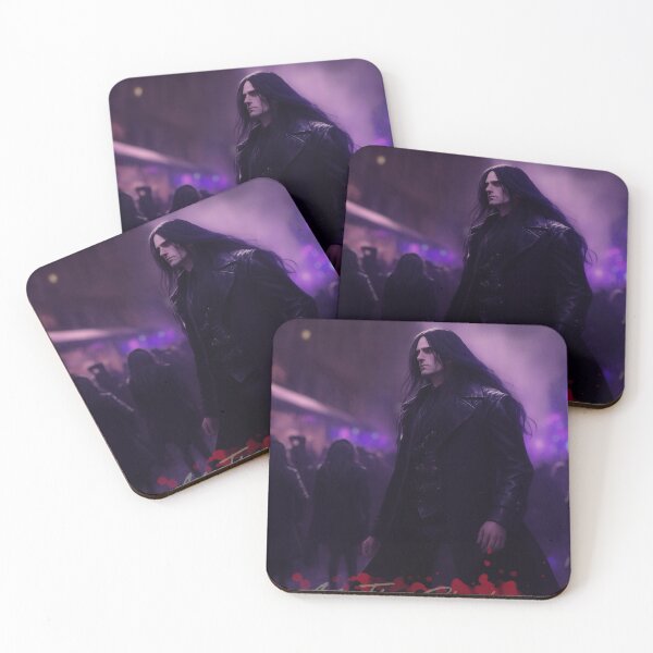 Item preview, Enigmatic Urban Wanderer - Mysterious Man in City Shadows designed and sold by zax454.