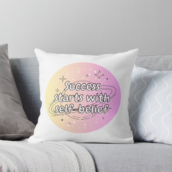 Item preview, Success starts with self-belief Sticker designed and sold by JellySs.