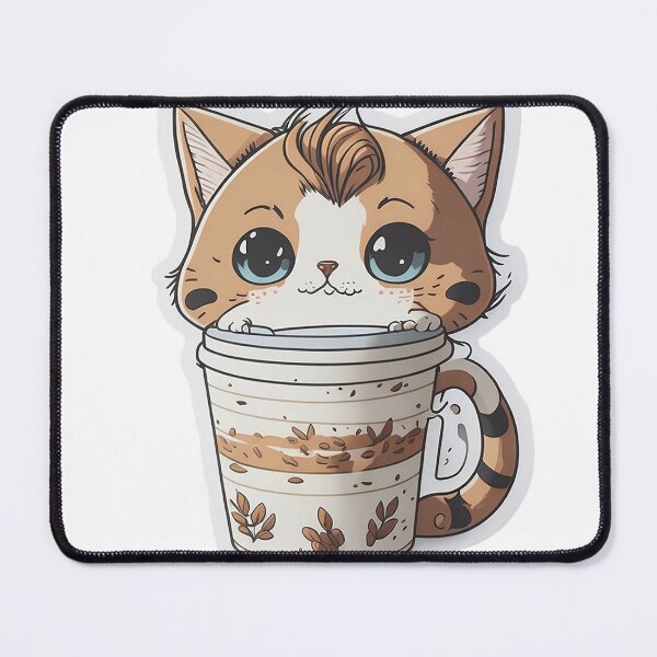 Item preview, Delightful Cat Hug Stiker designed and sold by har1tosha777.
