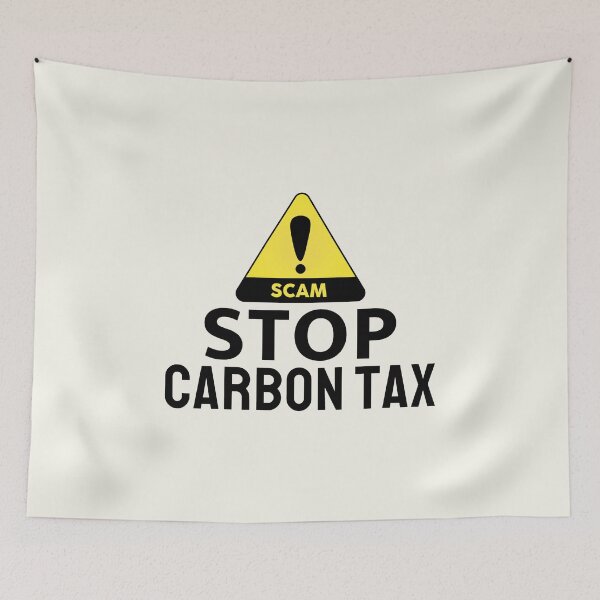 Item preview, Carbon Tax Scam designed and sold by ViewerEqualsPhoton.