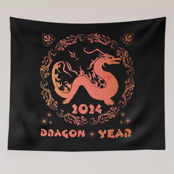 Item preview, Dragon Year 2024: Vibrant Tie Dye Celebration designed and sold by ThiagoSDantas.